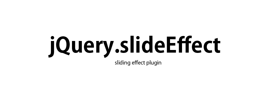 jQuery.slide-effect